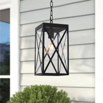 Brushed nickel outdoor 2024 hanging light